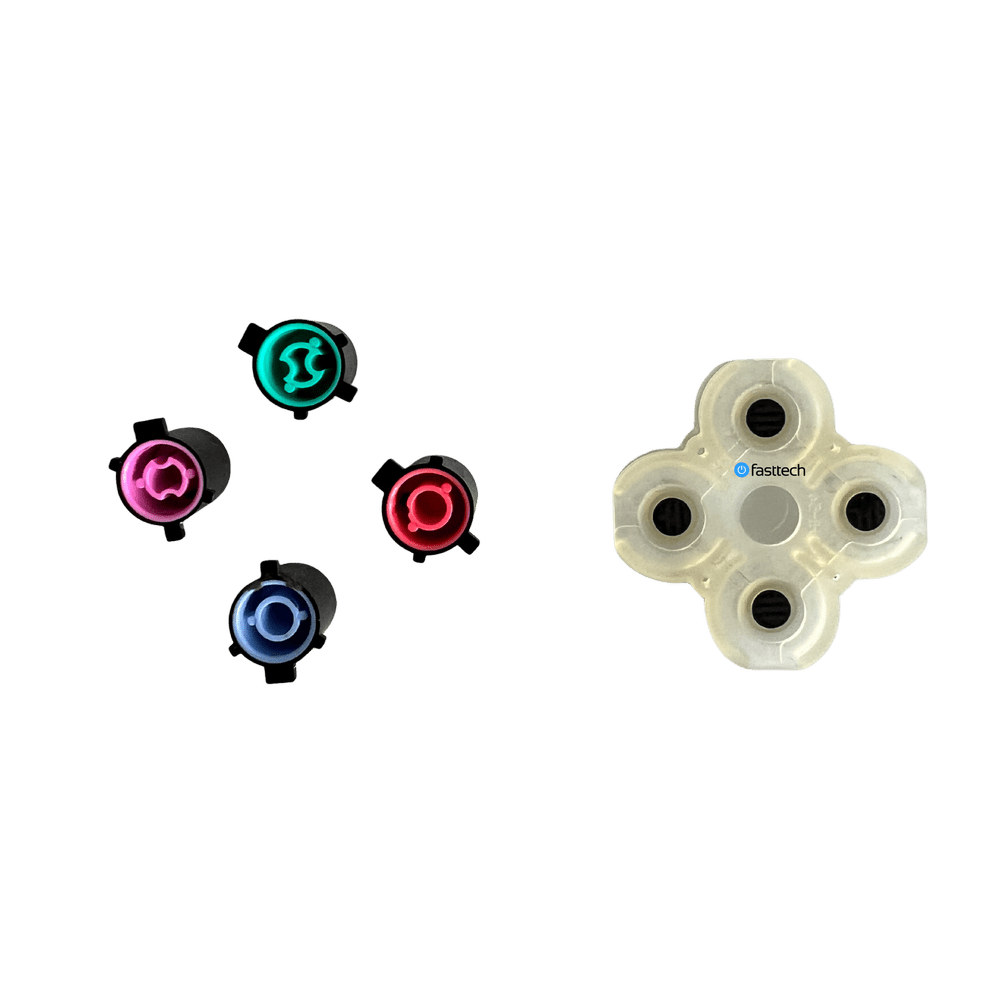 DualShock 4 Controller Action Button Covers - Fasttech